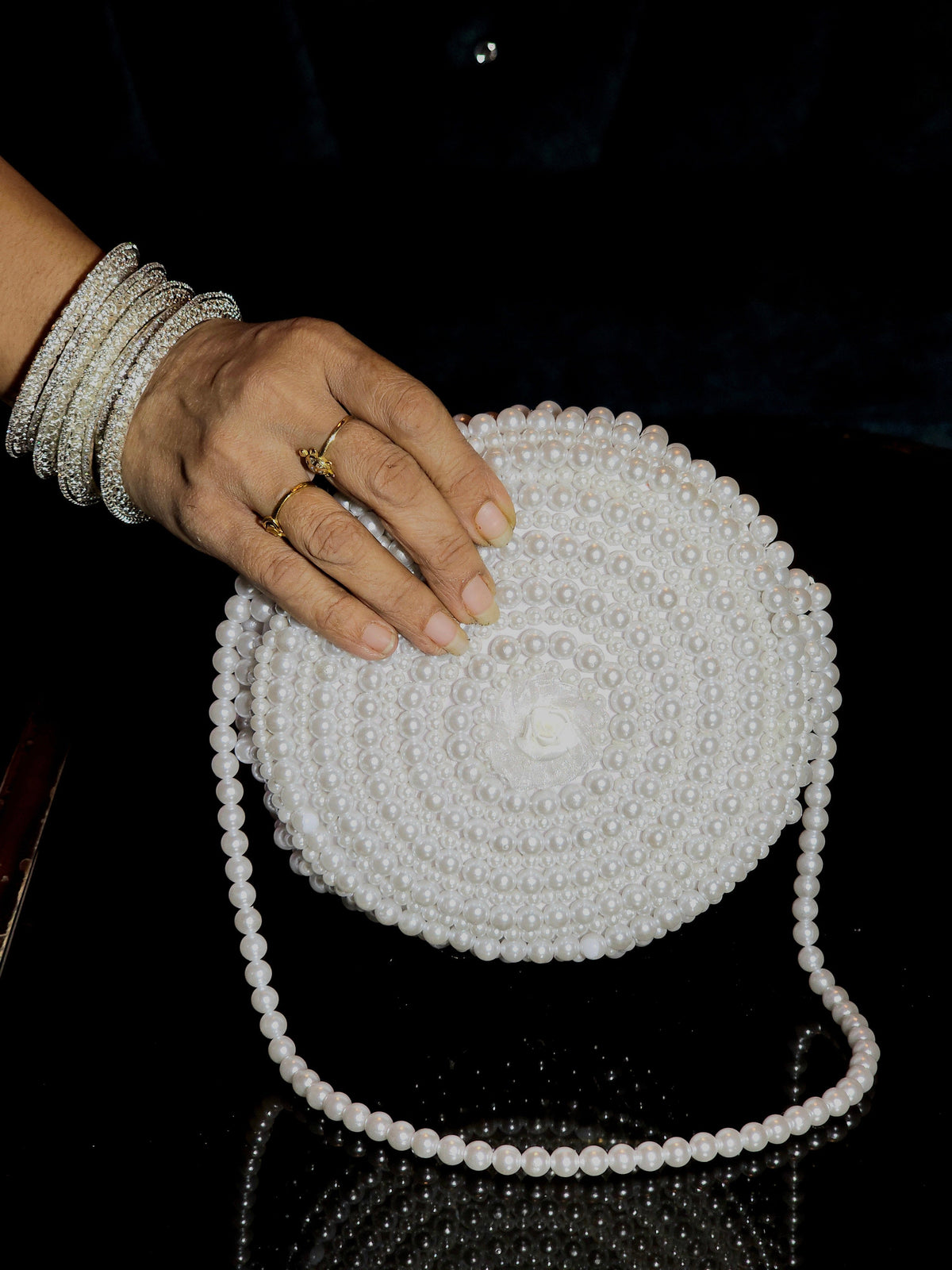 The White Pearl 🤍 –An Element of Purity & Grace