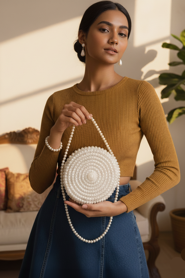 The White Pearl 🤍 –An Element of Purity & Grace