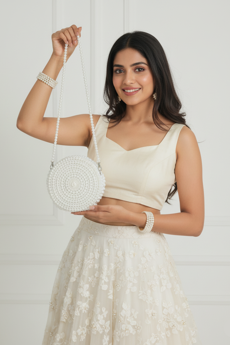 The White Pearl 🤍 –An Element of Purity & Grace