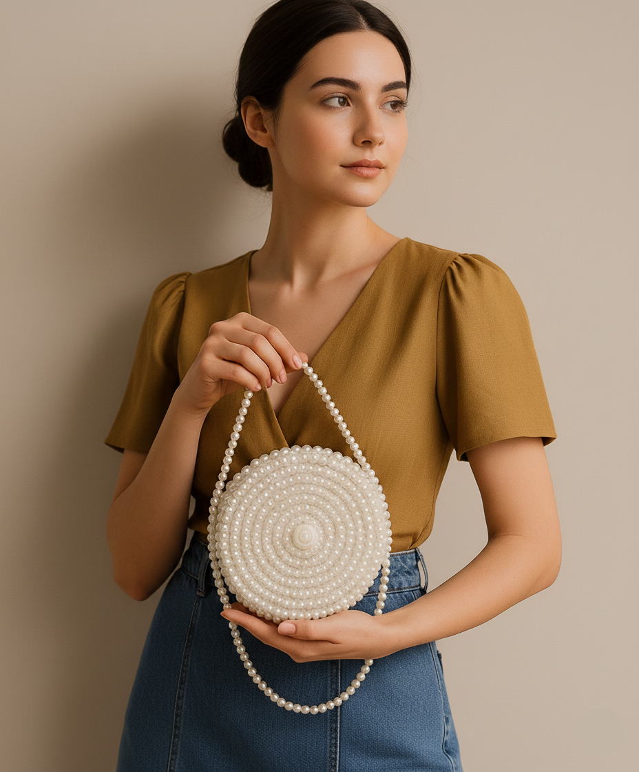 The White Pearl 🤍 –An Element of Purity & Grace