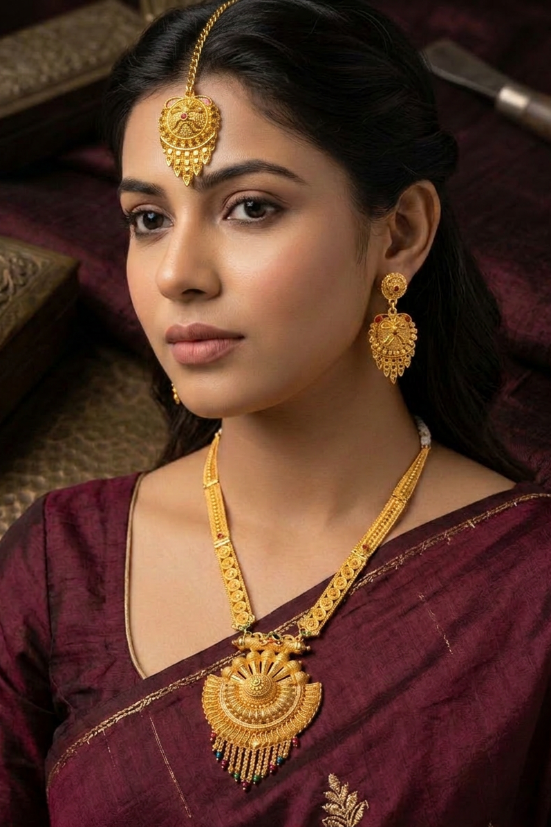 Surya Haar Necklace Set
