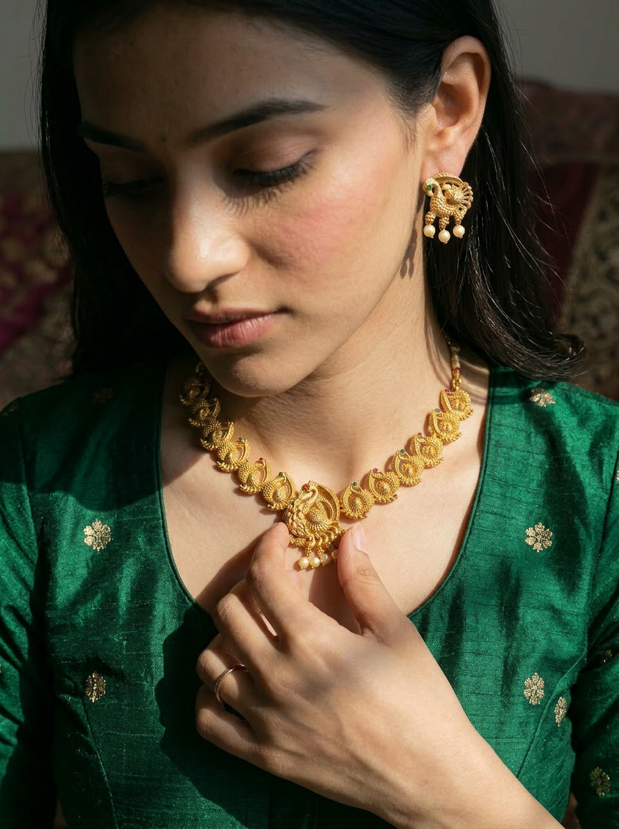 Mayura Necklace Set
