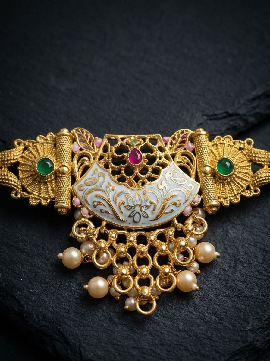 Tanira Drop Choker Set